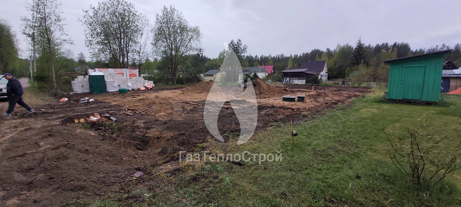 Изображение территории монтажа